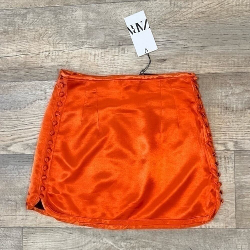ZARA High-Waisted Mini Skirt NWT - Picture 12 of 14